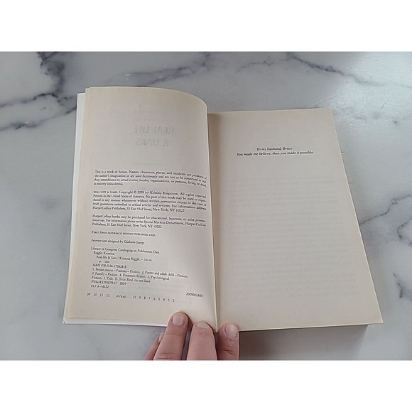 Real Life and Liars by Kristina Riggle (2009, Trade Paperback) - Picture 4 of 10